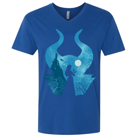 T-Shirts Royal / X-Small Sleeping Portrait Men's Premium V-Neck
