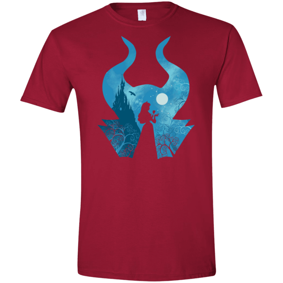 T-Shirts Cardinal Red / S Sleeping Portrait Men's Semi-Fitted Softstyle