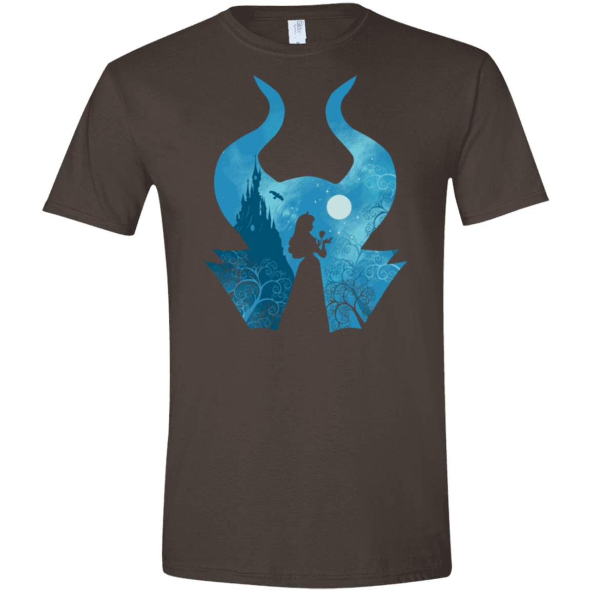 T-Shirts Dark Chocolate / S Sleeping Portrait Men's Semi-Fitted Softstyle