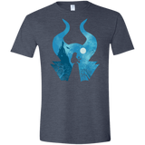 T-Shirts Heather Navy / S Sleeping Portrait Men's Semi-Fitted Softstyle