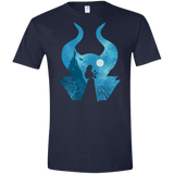 T-Shirts Navy / X-Small Sleeping Portrait Men's Semi-Fitted Softstyle