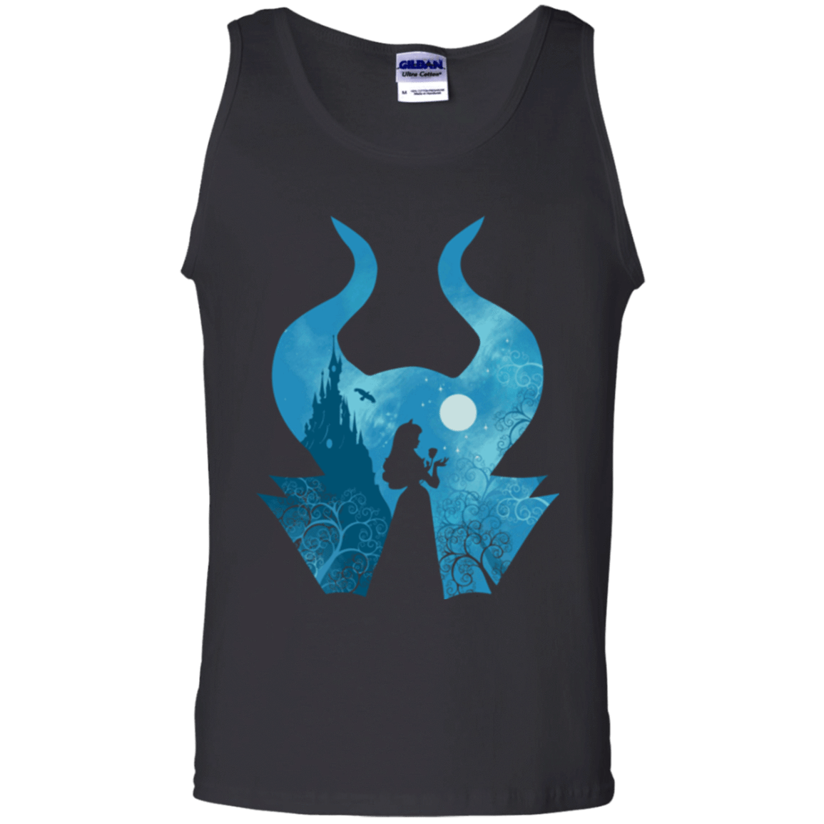 T-Shirts Black / S Sleeping Portrait Men's Tank Top