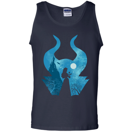 T-Shirts Navy / S Sleeping Portrait Men's Tank Top