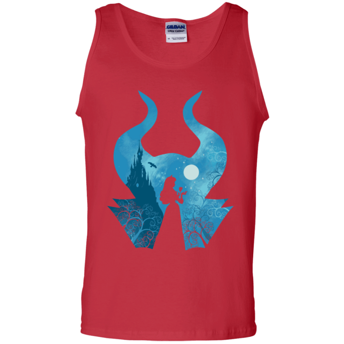 T-Shirts Red / S Sleeping Portrait Men's Tank Top