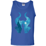 T-Shirts Royal / S Sleeping Portrait Men's Tank Top