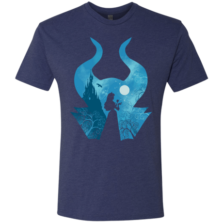 T-Shirts Vintage Navy / S Sleeping Portrait Men's Triblend T-Shirt