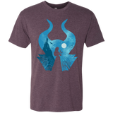 T-Shirts Vintage Purple / S Sleeping Portrait Men's Triblend T-Shirt