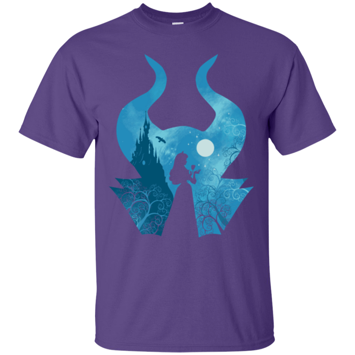 T-Shirts Purple / S Sleeping Portrait T-Shirt