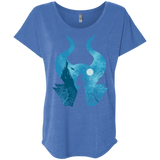 T-Shirts Vintage Royal / X-Small Sleeping Portrait Triblend Dolman Sleeve