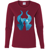 T-Shirts Cardinal / S Sleeping Portrait Women's Long Sleeve T-Shirt