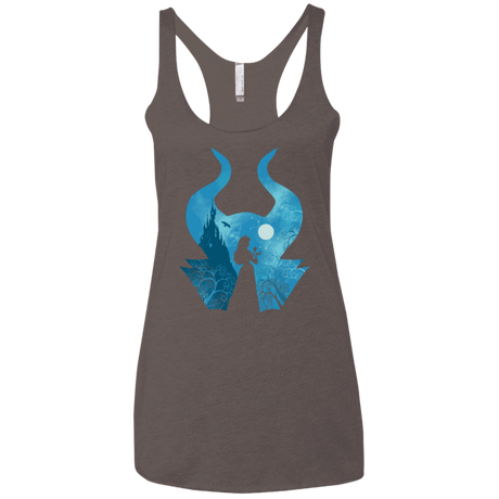T-Shirts Macchiato / X-Small Sleeping Portrait Women's Triblend Racerback Tank