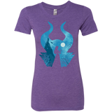 T-Shirts Purple Rush / S Sleeping Portrait Women's Triblend T-Shirt