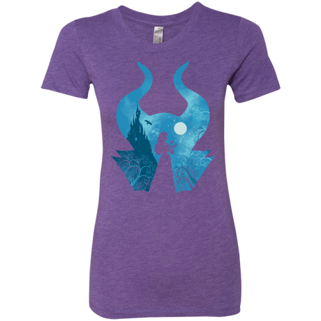 T-Shirts Purple Rush / S Sleeping Portrait Women's Triblend T-Shirt