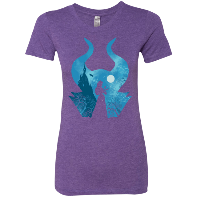 T-Shirts Purple Rush / S Sleeping Portrait Women's Triblend T-Shirt