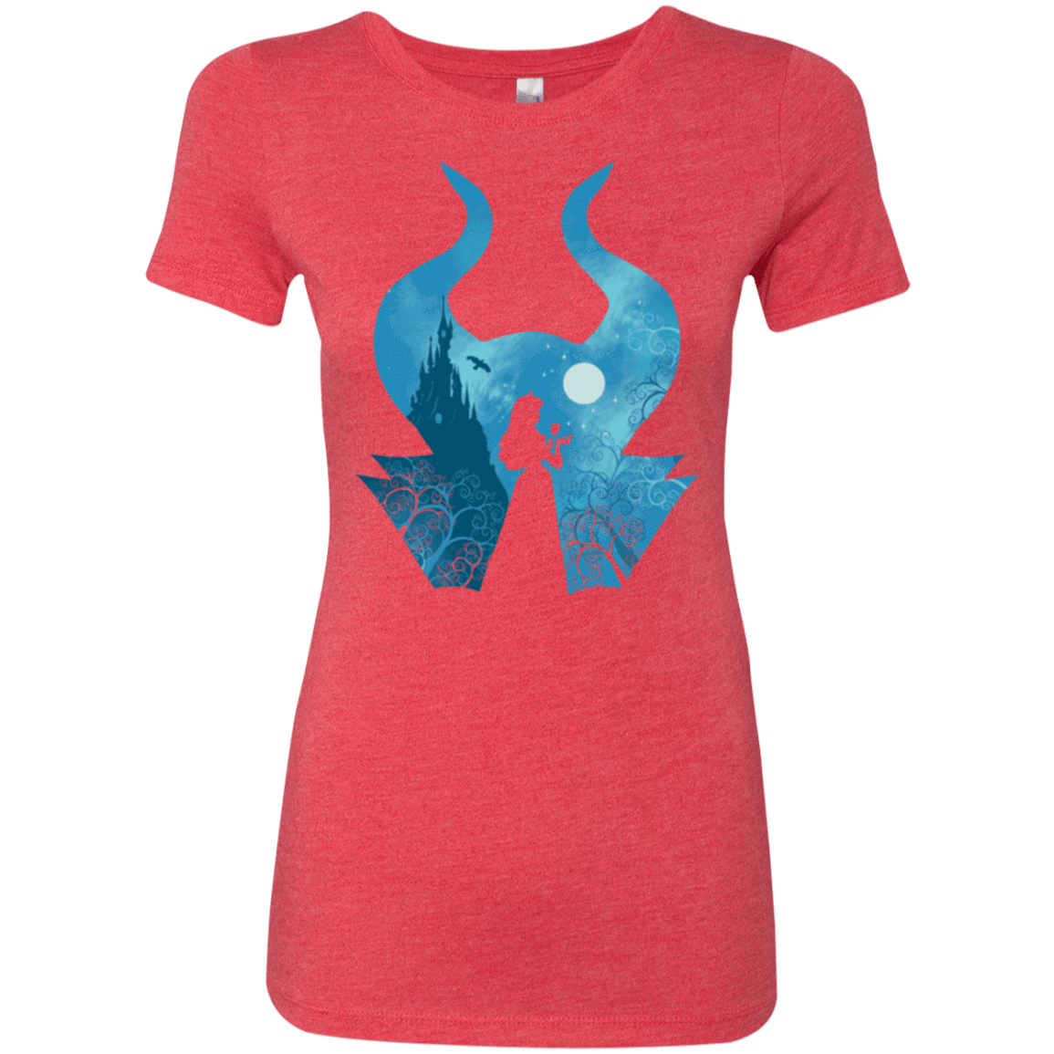 T-Shirts Vintage Red / S Sleeping Portrait Women's Triblend T-Shirt