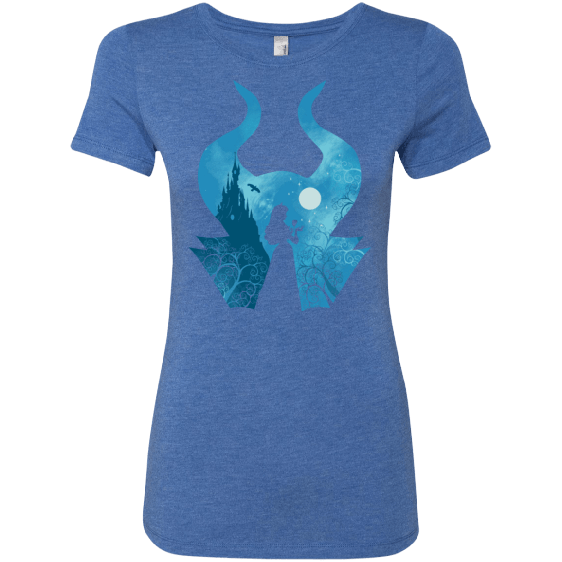 T-Shirts Vintage Royal / S Sleeping Portrait Women's Triblend T-Shirt