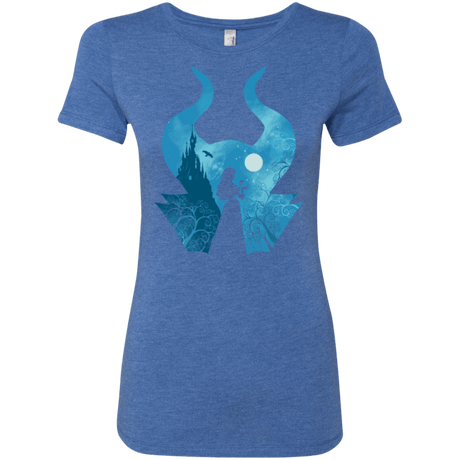 T-Shirts Vintage Royal / S Sleeping Portrait Women's Triblend T-Shirt