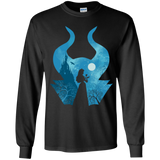 T-Shirts Black / YS Sleeping Portrait Youth Long Sleeve T-Shirt
