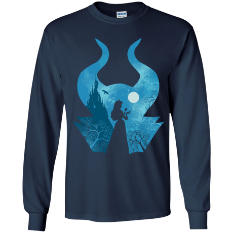 T-Shirts Navy / YS Sleeping Portrait Youth Long Sleeve T-Shirt