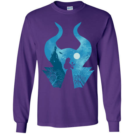 T-Shirts Purple / YS Sleeping Portrait Youth Long Sleeve T-Shirt