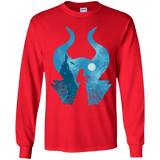 T-Shirts Red / YS Sleeping Portrait Youth Long Sleeve T-Shirt