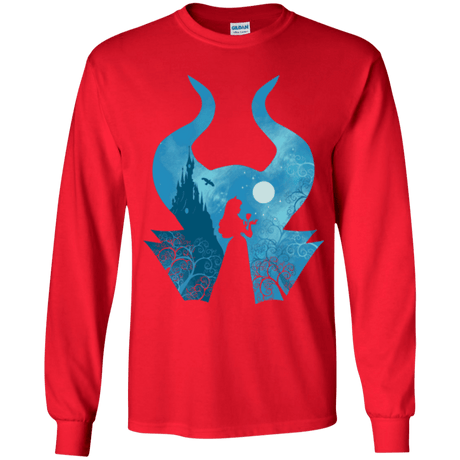T-Shirts Red / YS Sleeping Portrait Youth Long Sleeve T-Shirt