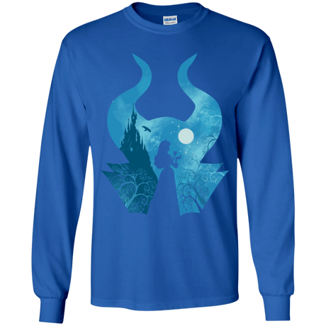 T-Shirts Royal / YS Sleeping Portrait Youth Long Sleeve T-Shirt