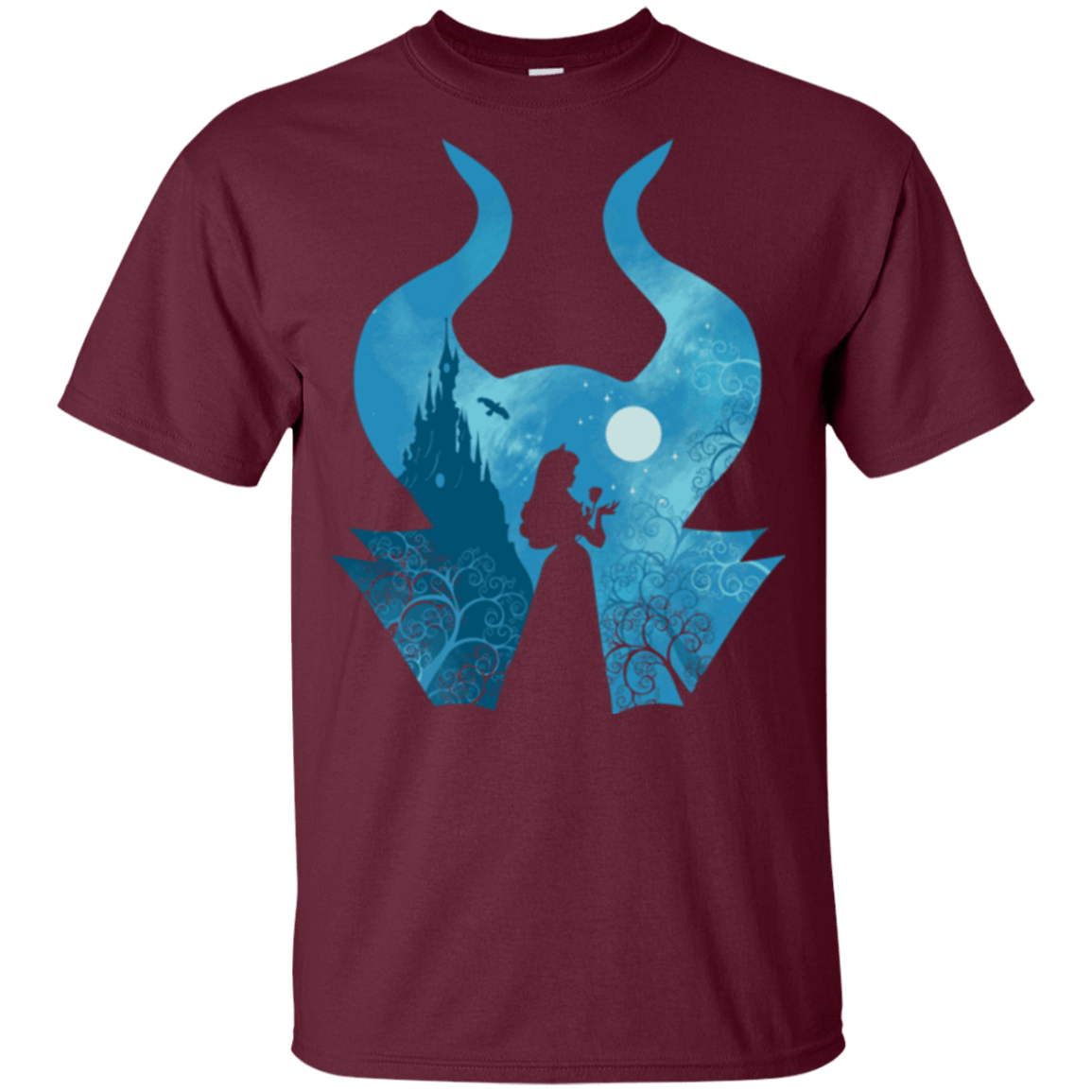 T-Shirts Maroon / YXS Sleeping Portrait Youth T-Shirt