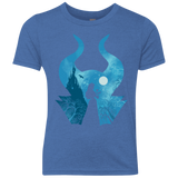 T-Shirts Vintage Royal / YXS Sleeping Portrait Youth Triblend T-Shirt