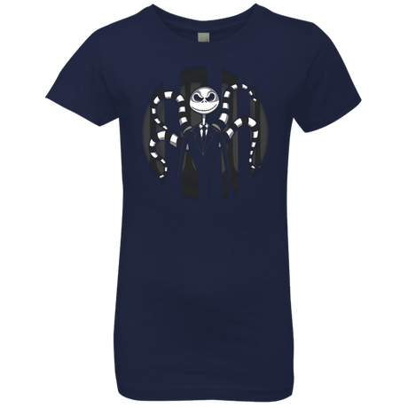 T-Shirts Midnight Navy / YXS SLENDER JACK Girls Premium T-Shirt