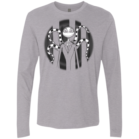 T-Shirts Heather Grey / Small SLENDER JACK Men's Premium Long Sleeve