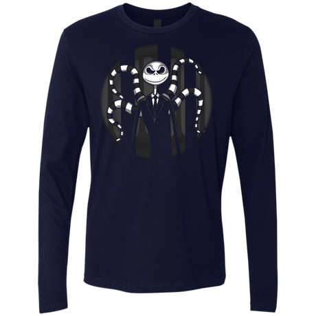 T-Shirts Midnight Navy / Small SLENDER JACK Men's Premium Long Sleeve