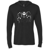 T-Shirts Vintage Black / X-Small SLENDER JACK Triblend Long Sleeve Hoodie Tee