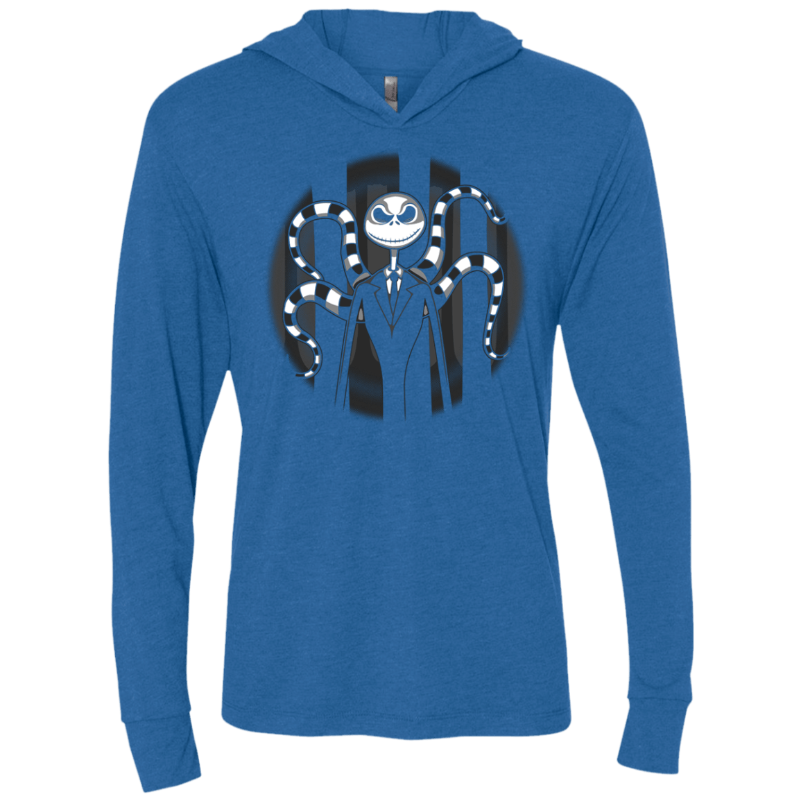 T-Shirts Vintage Royal / X-Small SLENDER JACK Triblend Long Sleeve Hoodie Tee