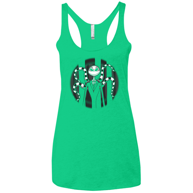 T-Shirts Envy / X-Small SLENDER JACK Women's Triblend Racerback Tank