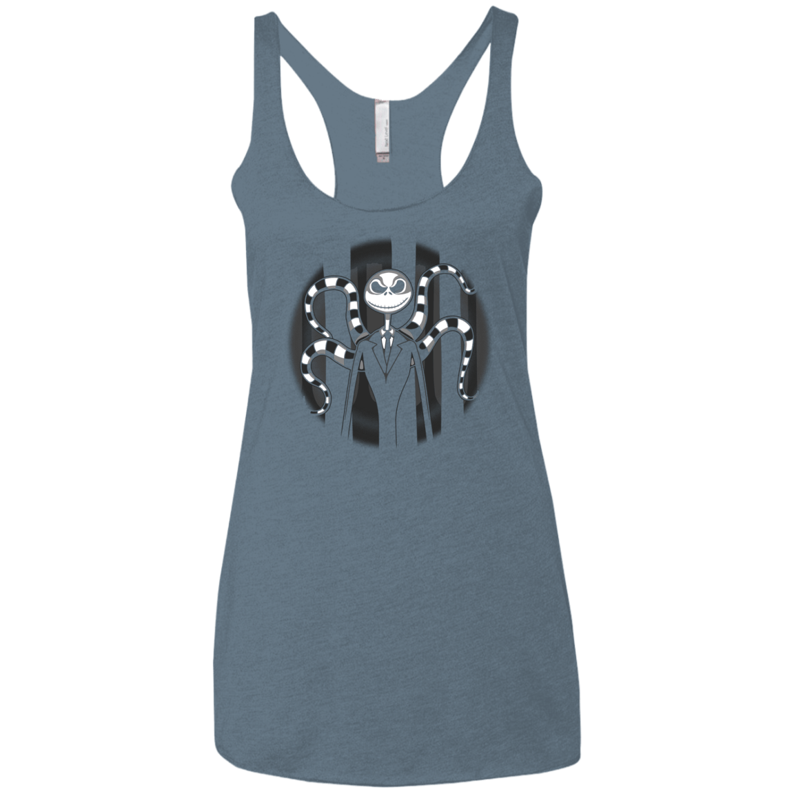 T-Shirts Indigo / X-Small SLENDER JACK Women's Triblend Racerback Tank