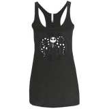 T-Shirts Vintage Black / X-Small SLENDER JACK Women's Triblend Racerback Tank