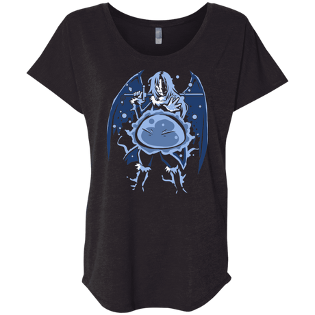 T-Shirts Vintage Black / X-Small Slime Hero Triblend Dolman Sleeve