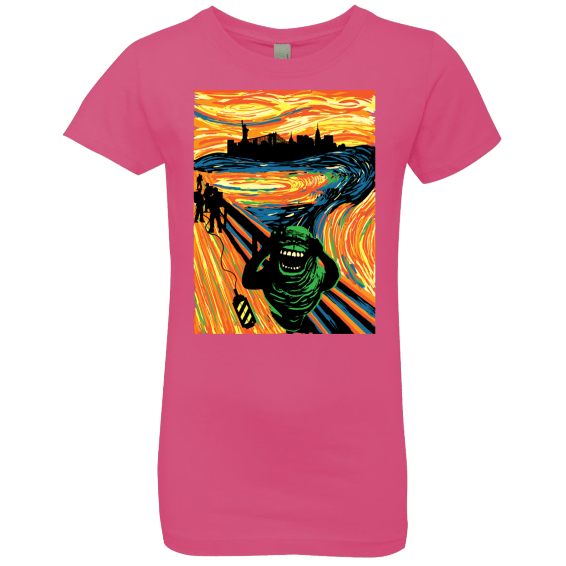 T-Shirts Hot Pink / YXS Slimer's Scream Girls Premium T-Shirt