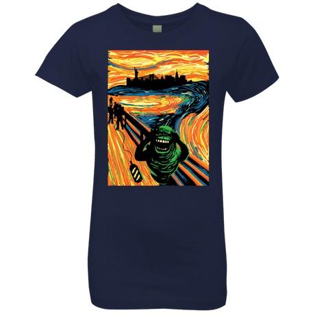 T-Shirts Midnight Navy / YXS Slimer's Scream Girls Premium T-Shirt