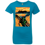 T-Shirts Turquoise / YXS Slimer's Scream Girls Premium T-Shirt