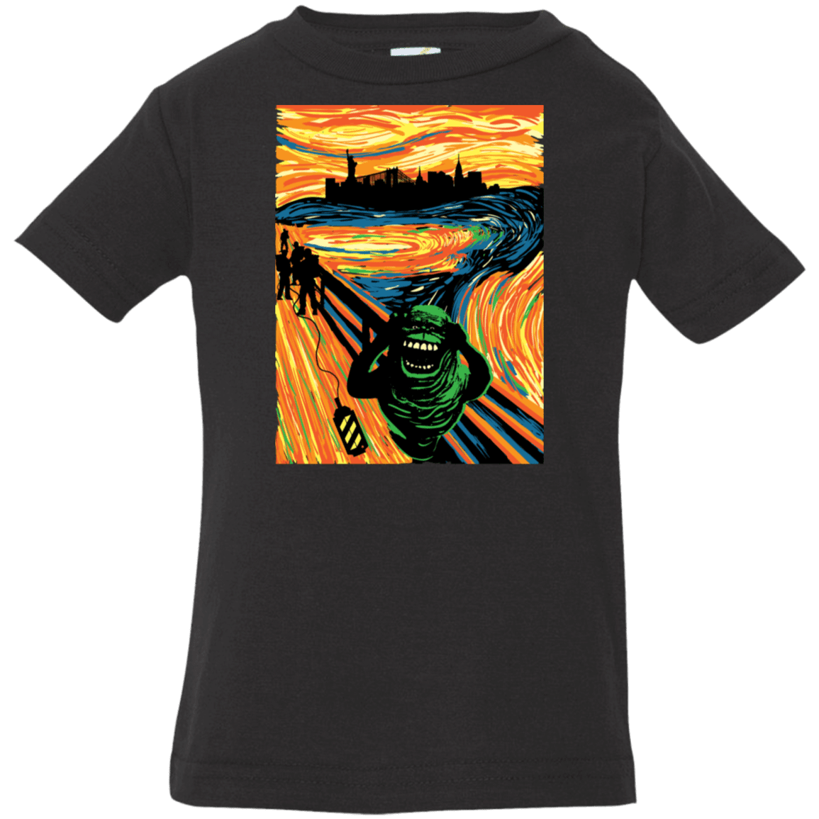 T-Shirts Black / 6 Months Slimer's Scream Infant Premium T-Shirt