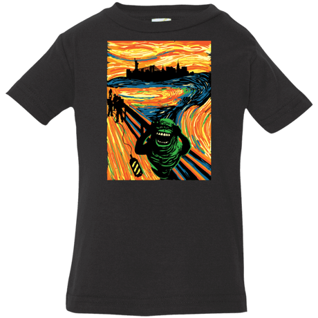 T-Shirts Black / 6 Months Slimer's Scream Infant Premium T-Shirt