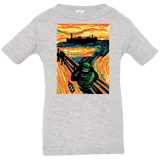 T-Shirts Heather Grey / 6 Months Slimer's Scream Infant Premium T-Shirt