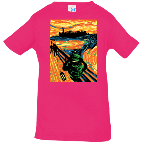 T-Shirts Hot Pink / 6 Months Slimer's Scream Infant Premium T-Shirt