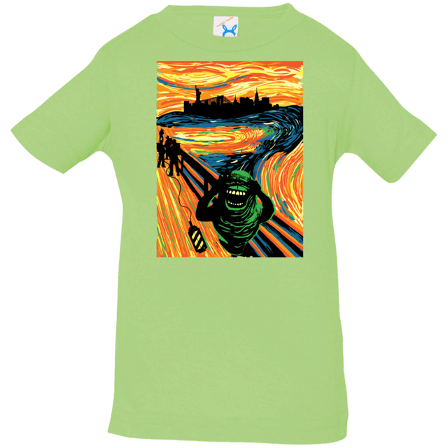 T-Shirts Key Lime / 6 Months Slimer's Scream Infant Premium T-Shirt
