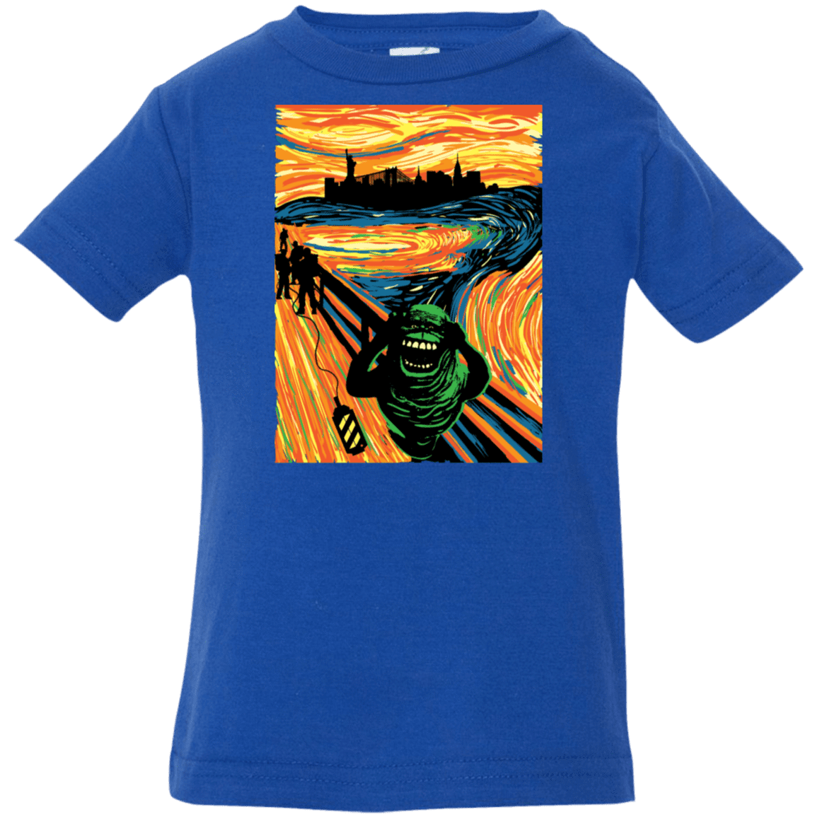 T-Shirts Royal / 6 Months Slimer's Scream Infant Premium T-Shirt