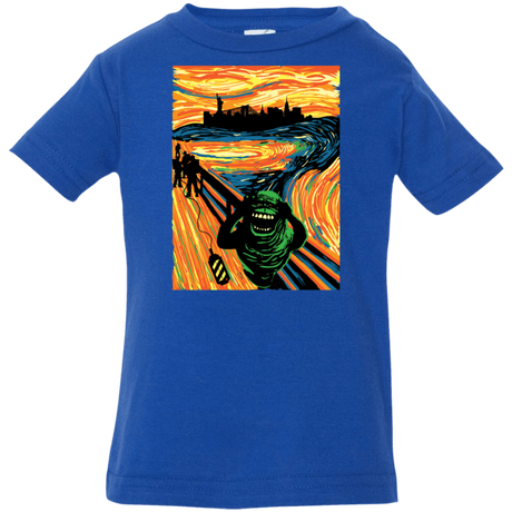 T-Shirts Royal / 6 Months Slimer's Scream Infant Premium T-Shirt