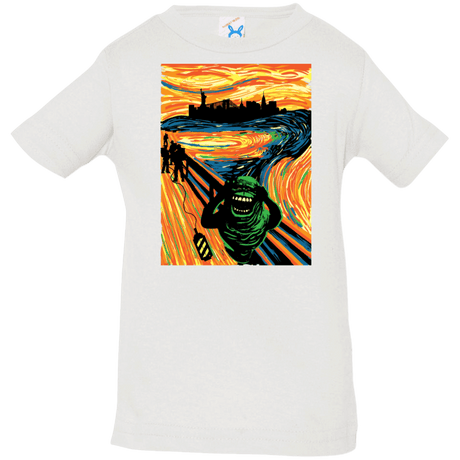 T-Shirts White / 6 Months Slimer's Scream Infant Premium T-Shirt