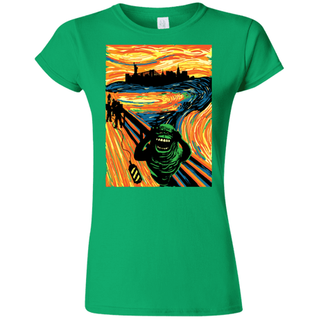 T-Shirts Irish Green / S Slimer's Scream Junior Slimmer-Fit T-Shirt
